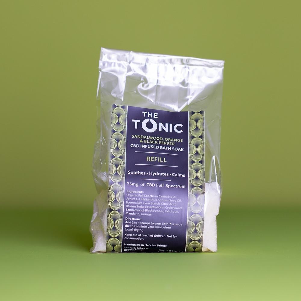 CBD and Epsom Salt Bath Soak