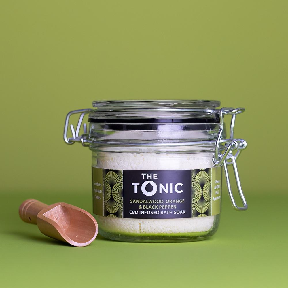 CBD and Epsom Salt Bath Soak