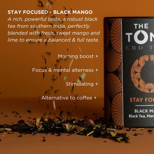 Stay Focused CBD Tea - The Tonic CBD