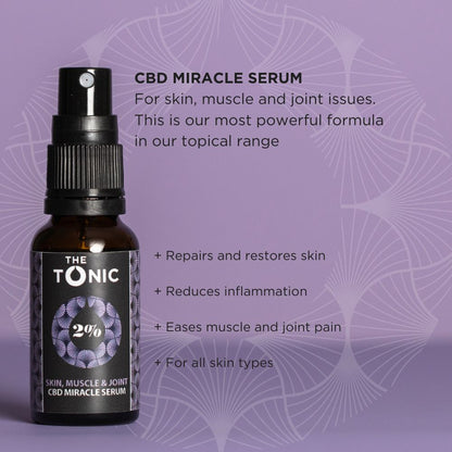 2% CBD Miracle Serum - The Tonic CBD