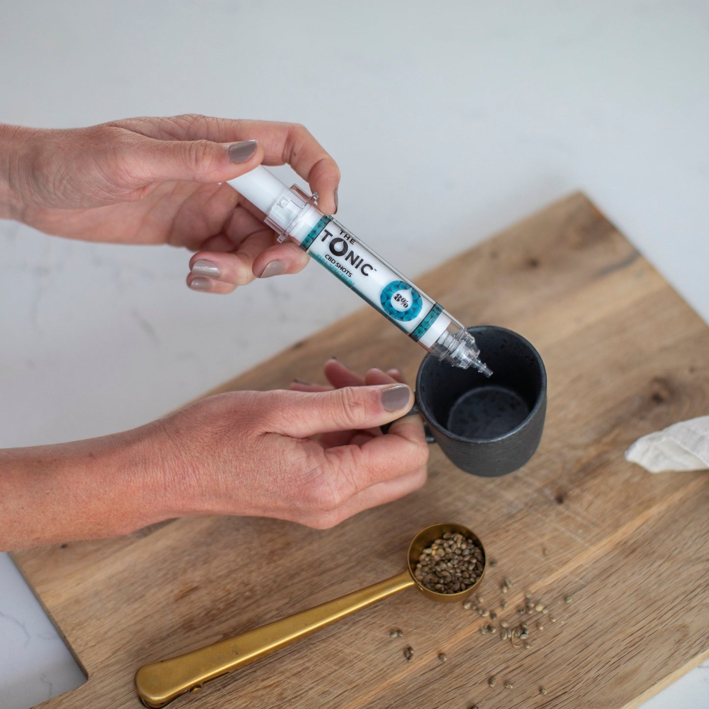 8% CBD Shots Full Spectrum - The Tonic CBD