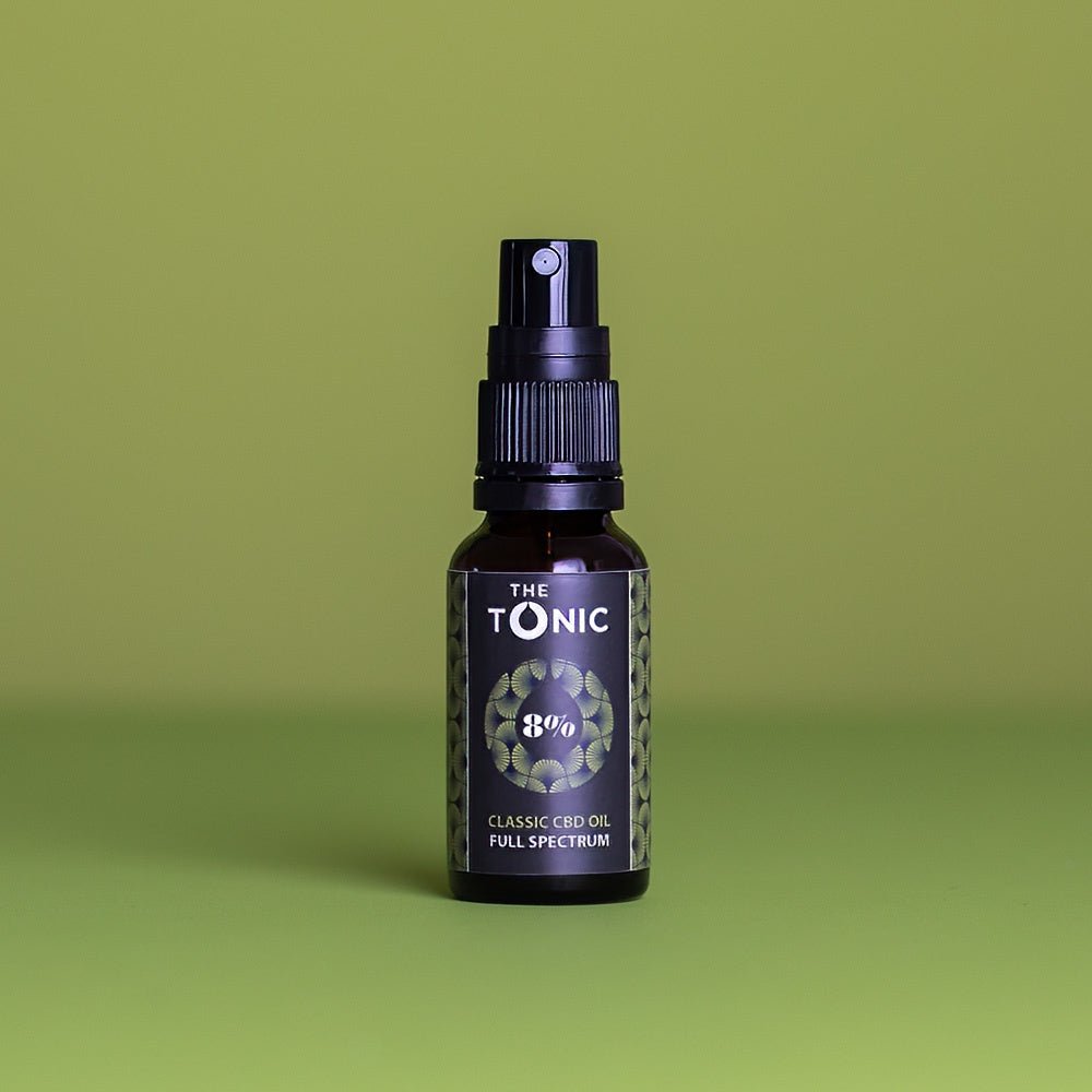 8% Classic CBD Oil Full Spectrum - The Tonic CBD
