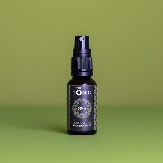 8% Classic CBD Oil Full Spectrum - The Tonic CBD