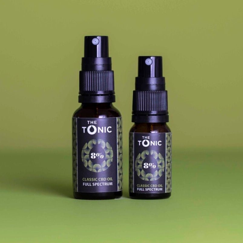 8% Classic CBD Oil Full Spectrum - The Tonic CBD
