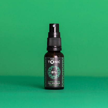 8% Classic CBD Oil Full Spectrum Mint Flavour