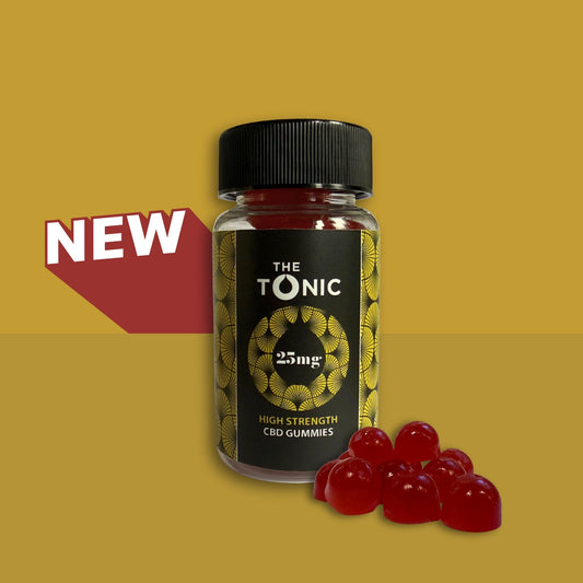 CBD Gummies 25mg High Strength - The Tonic CBD