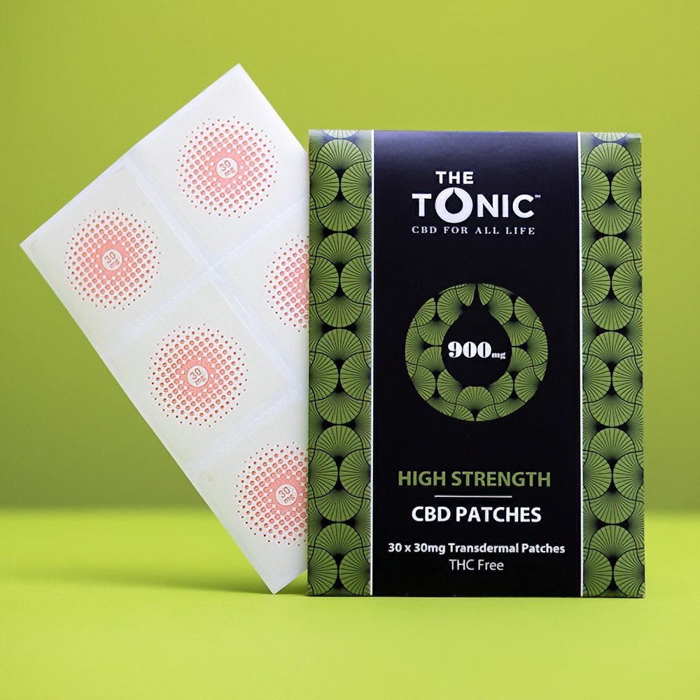 High Strength CBD Patches - The Tonic CBD