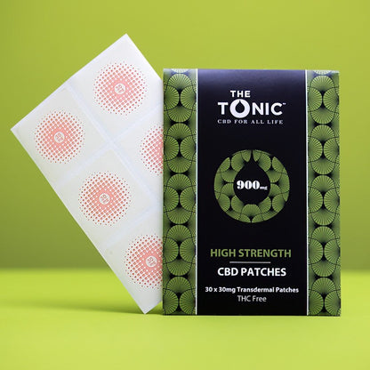 High Strength CBD Patches - The Tonic CBD