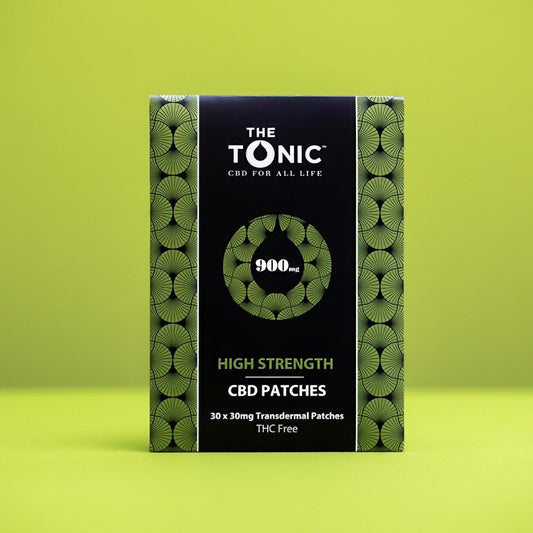 High Strength CBD Patches - The Tonic CBD