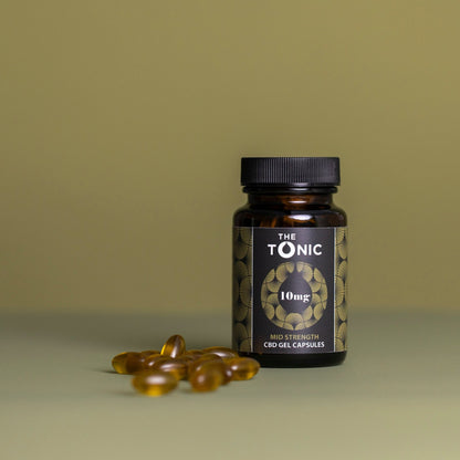 Mid Strength CBD Gel Capsules - The Tonic CBD