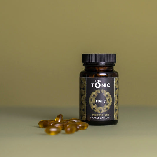 Mid Strength CBD Gel Capsules - The Tonic CBD