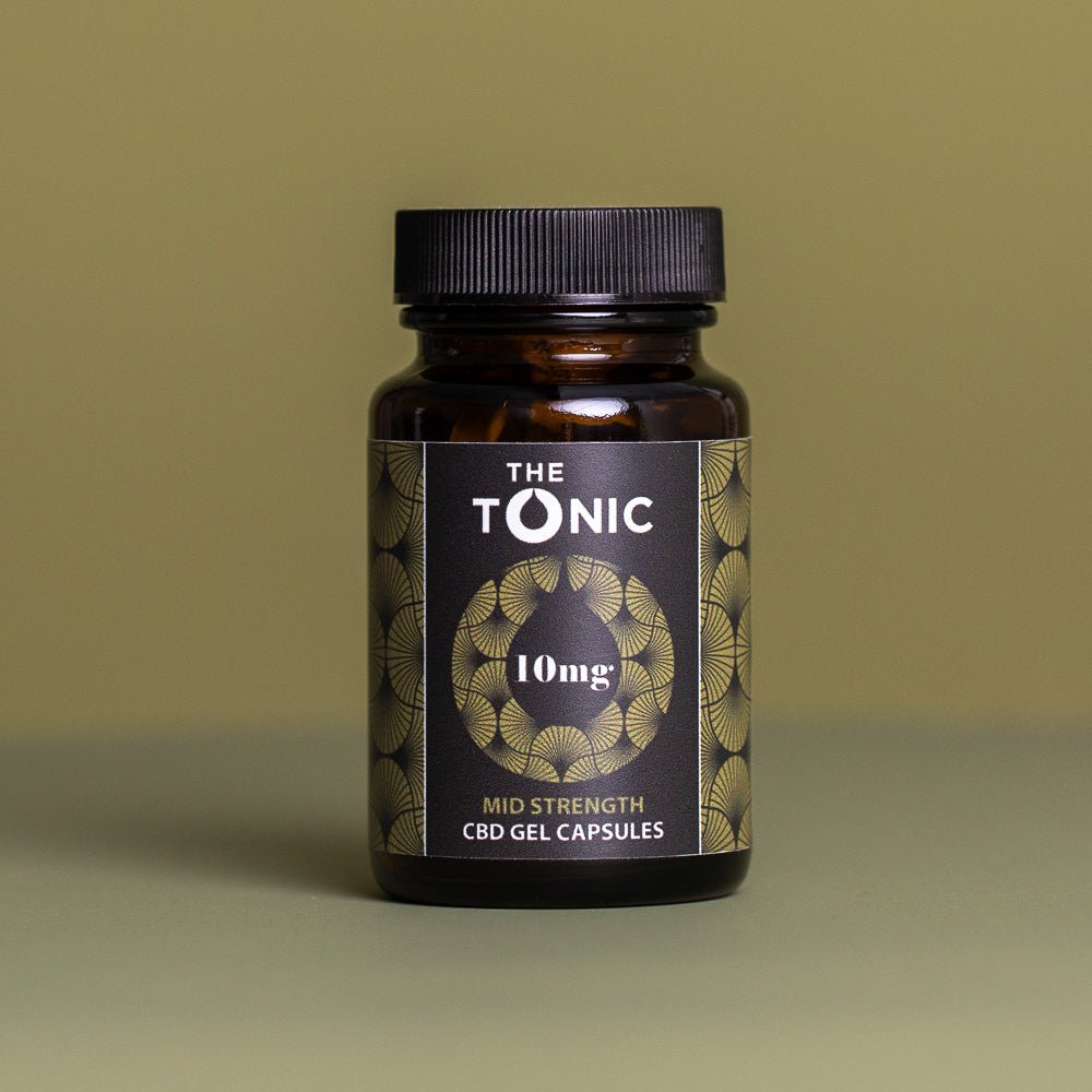 Mid Strength CBD Gel Capsules - The Tonic CBD