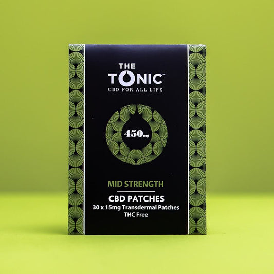 Mid Strength CBD Patches - The Tonic CBD