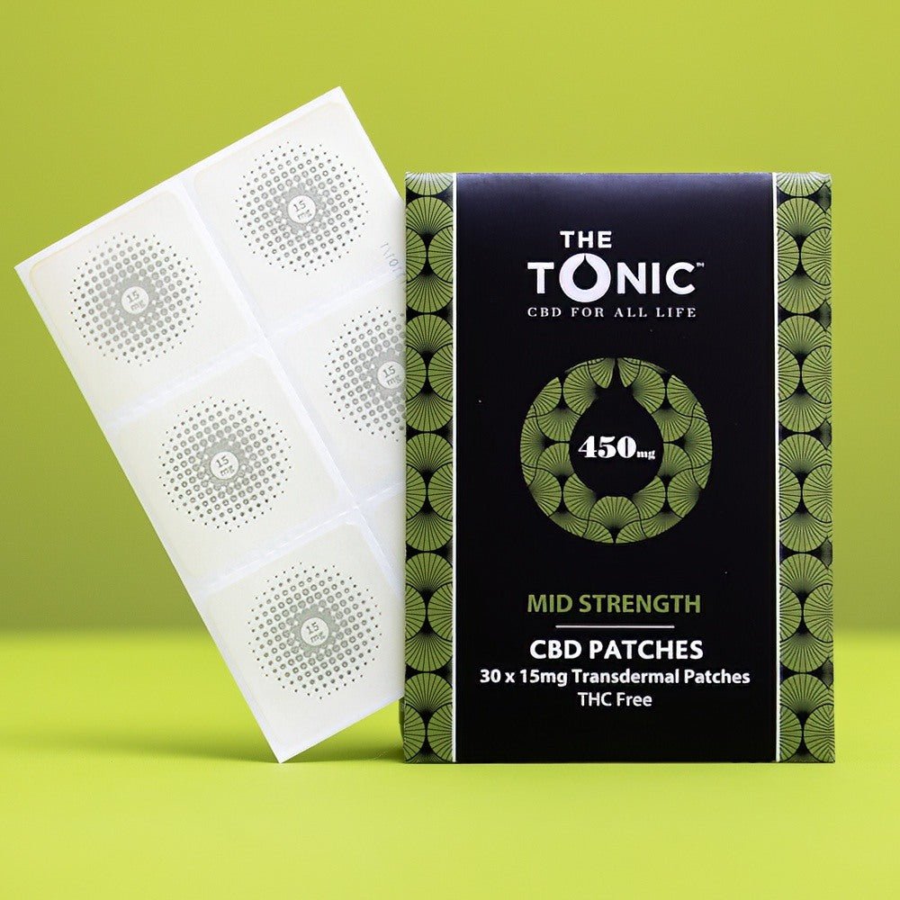 Mid Strength CBD Patches - The Tonic CBD