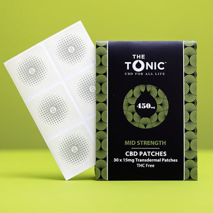 Mid Strength CBD Patches - The Tonic CBD