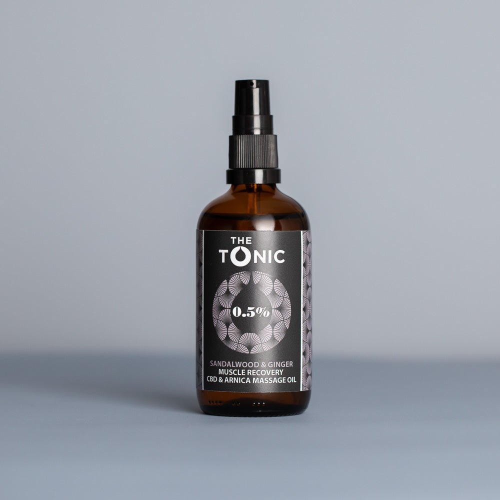 Muscle Recovery CBD Massage Oil - The Tonic CBD