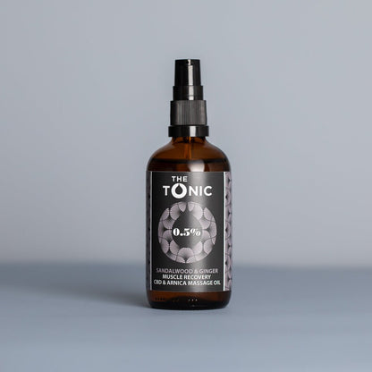 Muscle Recovery CBD Massage Oil - The Tonic CBD
