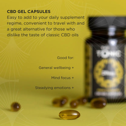 High Strength CBD Gel Capsules
