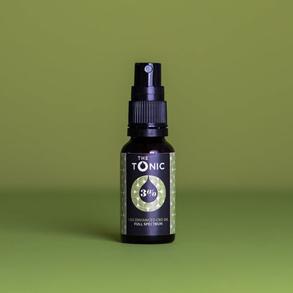 Wonky bottle - 3% CBG Enhanced CBD Oil Full Spectrum - The Tonic CBD