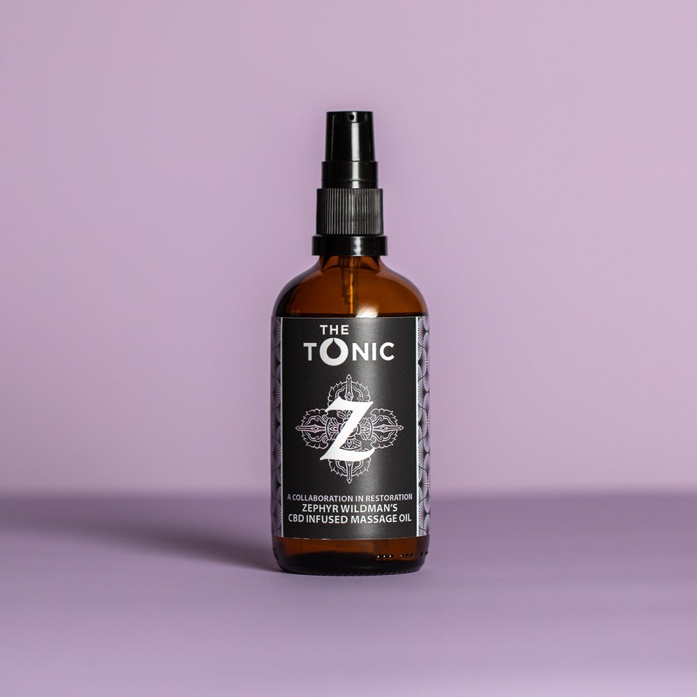 Zephyr Wildman’s CBD Massage Oil - The Tonic CBD