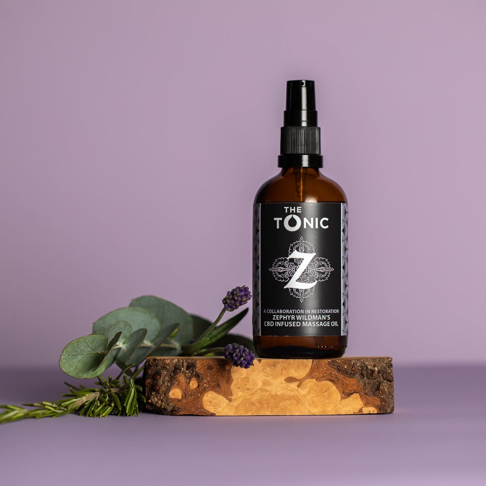 Zephyr Wildman’s CBD Massage Oil - The Tonic CBD